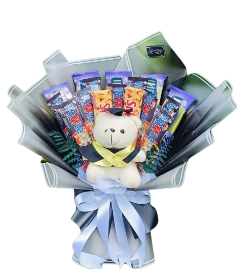 Buket Boneka & Snack